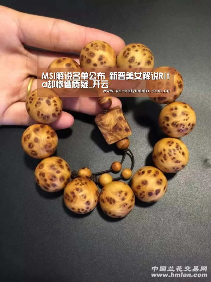 MSI解说名单公布 新晋美女解说Rita